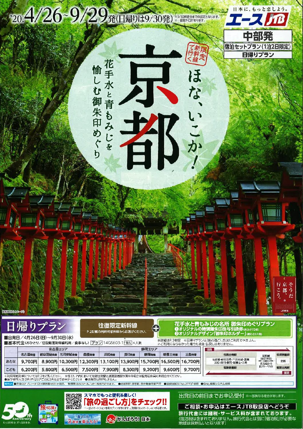 青もみじを楽しむ京都